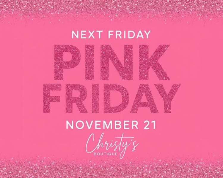 Pink Friday is Almost Here, Northport!