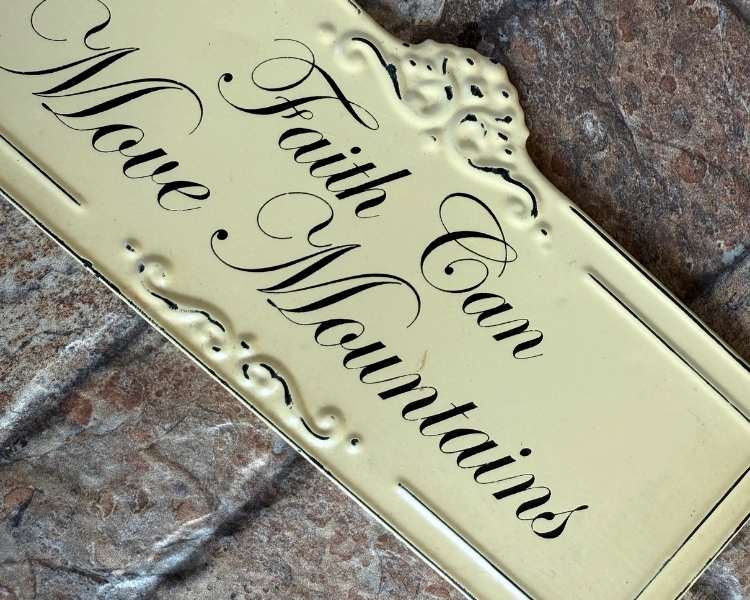 Faith Can Move Mountains ✝️