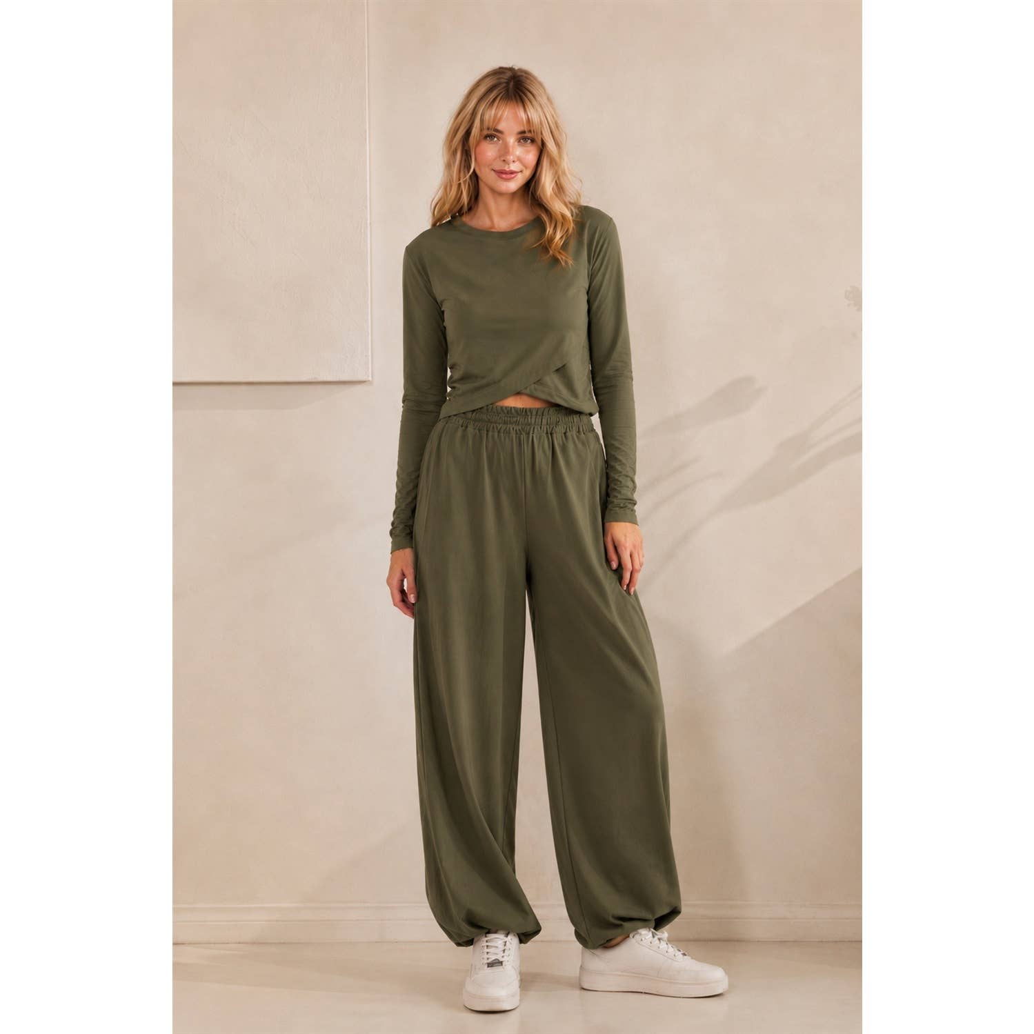 Cozy Twist Lounge Set: Charcoal / L