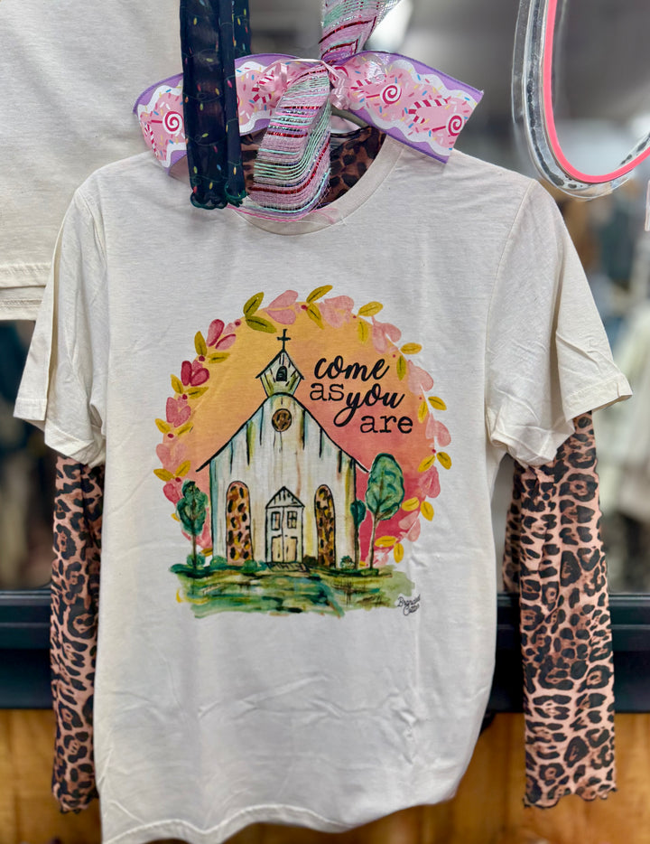 COME AS YOU ARE SHIRT