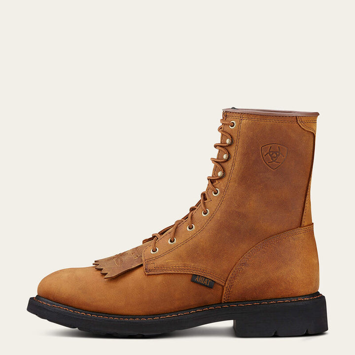Ariat Cascade 8-Inch Work Boot – Aged Bark (D-Width, Medium Fit) 10002418