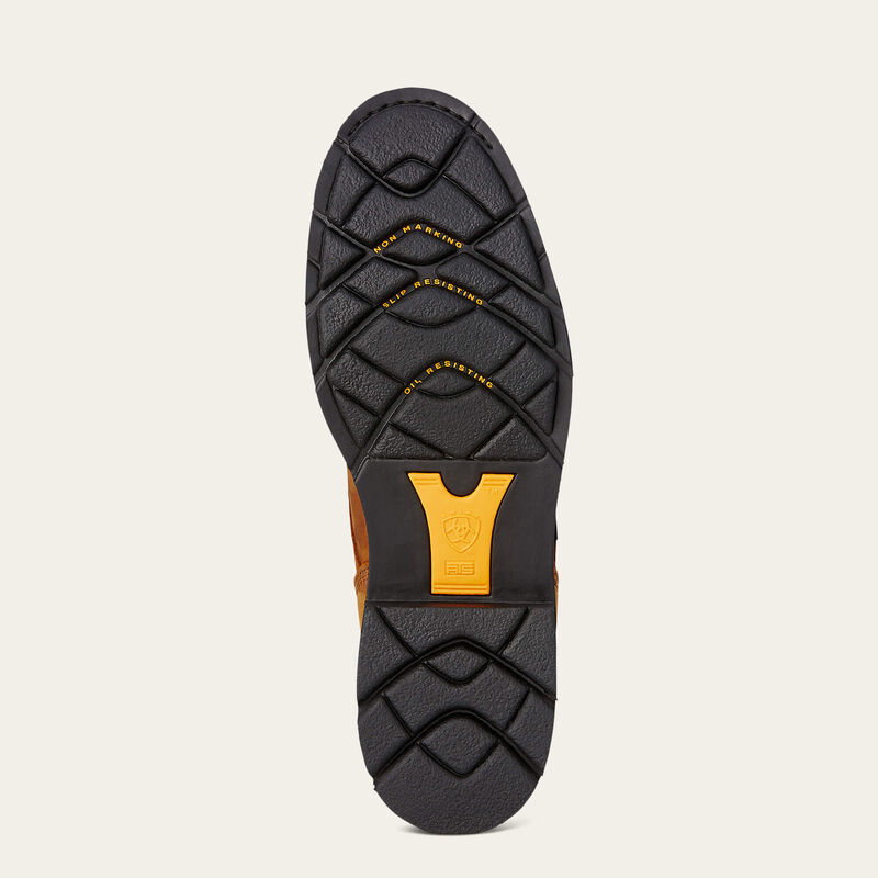 Ariat Cascade 8-Inch Work Boot – Aged Bark (D-Width, Medium Fit) 10002418