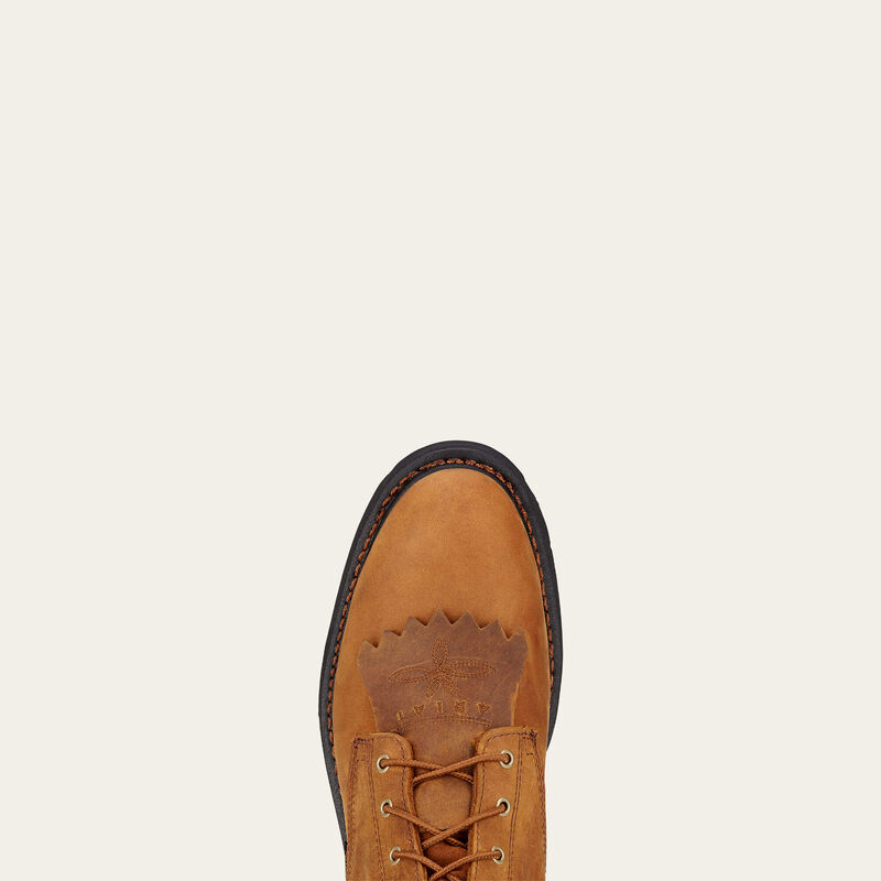 Ariat Cascade 8-Inch Work Boot – Aged Bark (D-Width, Medium Fit) 10002418
