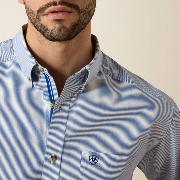 Ariat Pro Series Dayne Classic Fit Shirt – True Blue 10023597