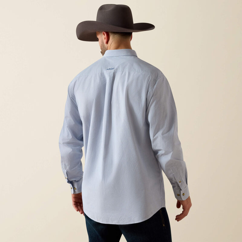 Ariat Pro Series Dayne Classic Fit Shirt – True Blue 10023597