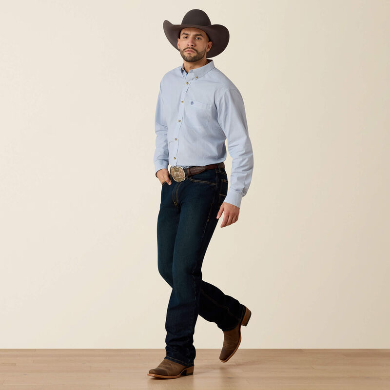 Ariat Pro Series Dayne Classic Fit Shirt – True Blue 10023597