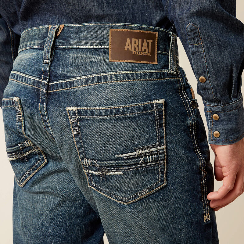 Ariat® Men’s M5 Slim Stretch Adkins Stackable Straight Leg Jean (10030275)