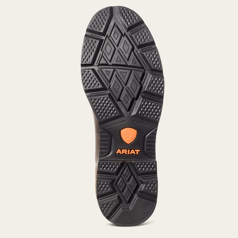 Ariat 10036107 Info Brown Leather Work Boot – Medium Width METGARD