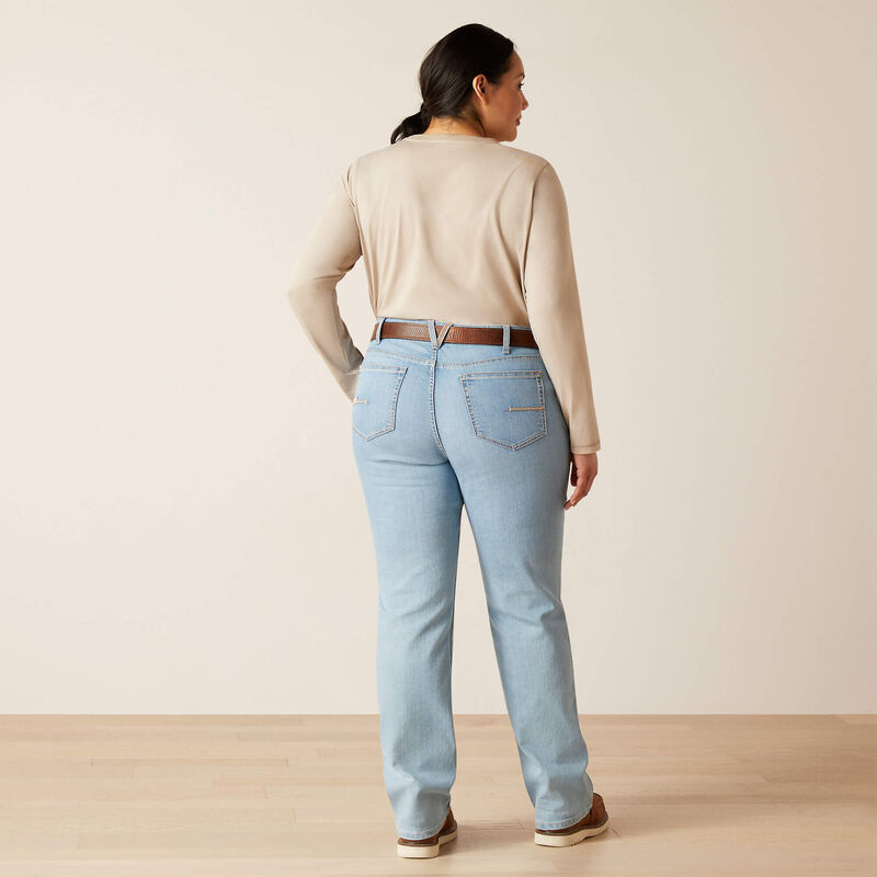 Ariat Rebar Riveter Straight Jean – Coldwater (Women10045373)