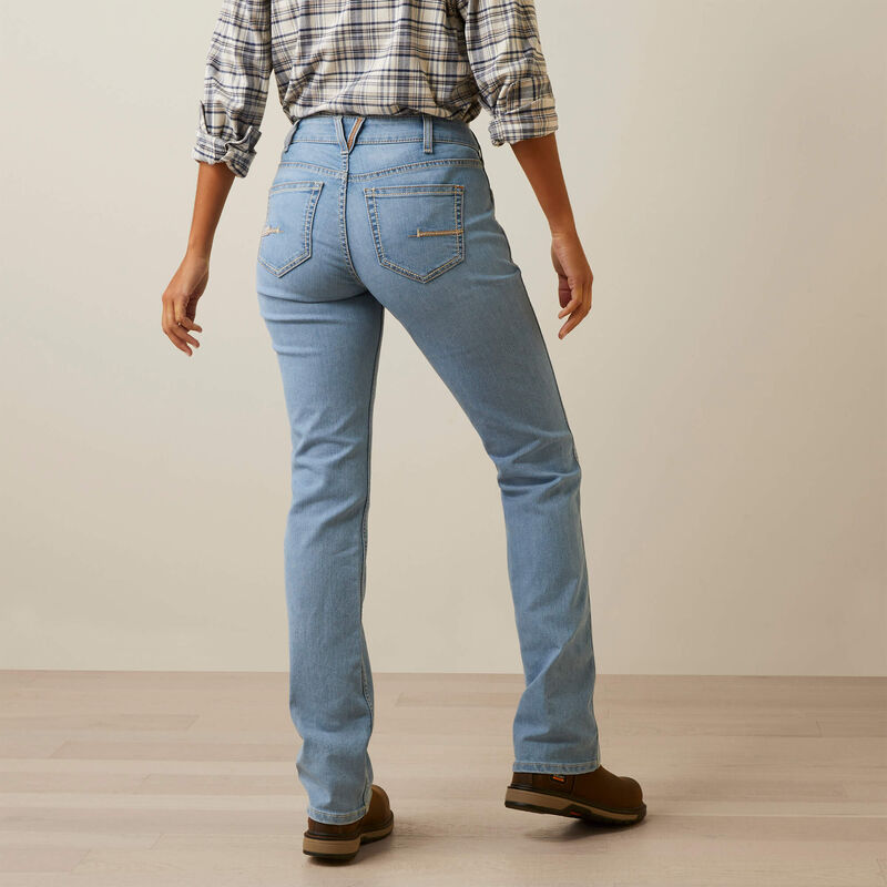 Ariat Rebar Riveter Straight Jean – Coldwater (Women10045373)