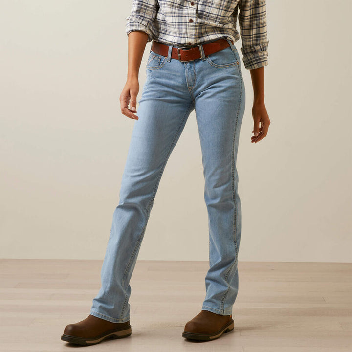 Ariat Rebar Riveter Straight Jean – Coldwater (Women10045373)