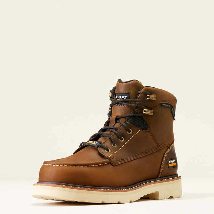 Ariat Rebar Lift 6-inch Work Boot – Distressed Brown 10046876