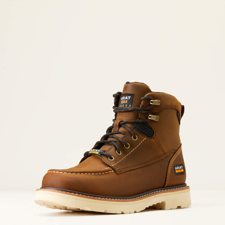 Ariat Rebar Lift 6″ Waterproof Work Boot – Distressed Brown (Medium) 10046877