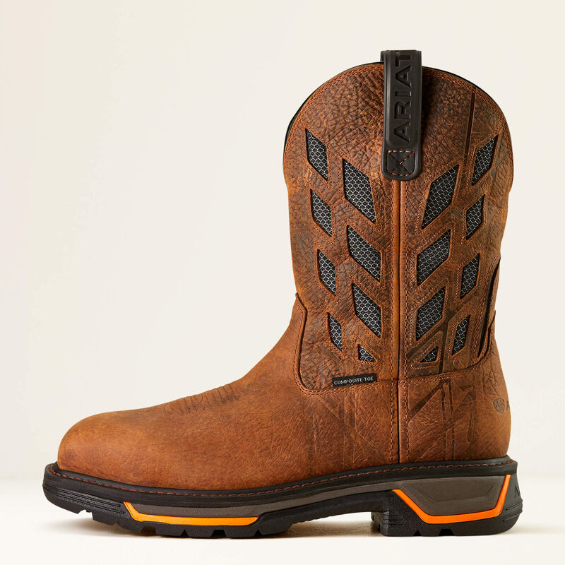 Ariat Big Rig Tread VentTEK Composite Toe Work Boot – Earth/Graphite (P26294)