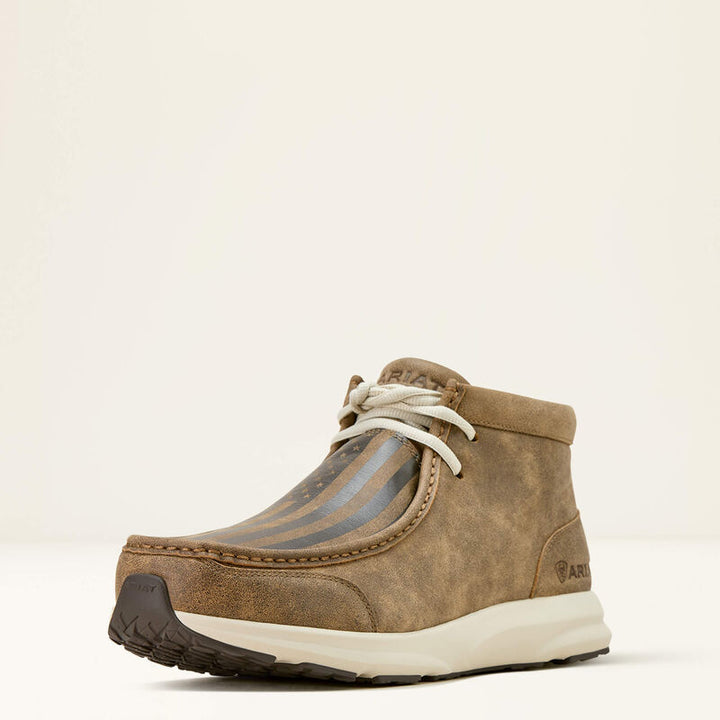 Ariat Spitfire Flag Print Moc Toe Casual Shoe – Style 10061198