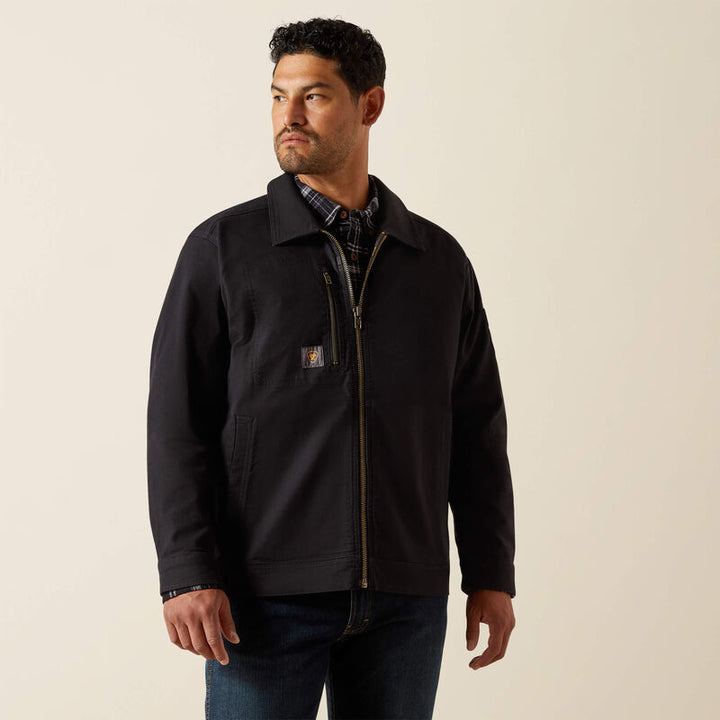 Ariat Rebar Made Tough Shop Jacket – Stretch Canvas Work Jacket 10062288