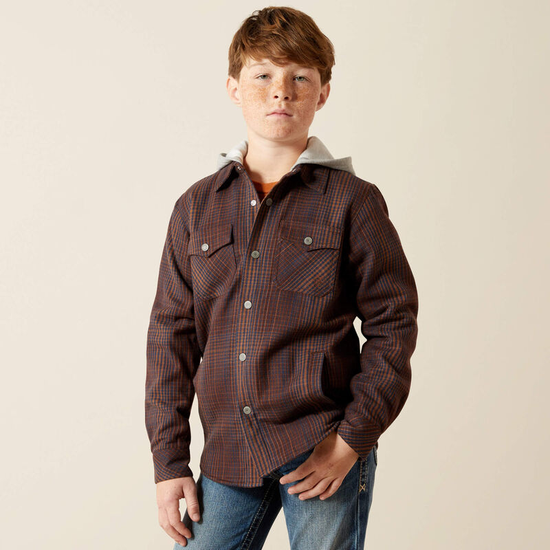 Ariat Holbrook Retro Shirt Jacket – Youth Western Layer (10065846)