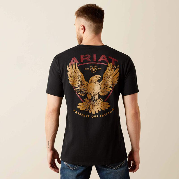 Ariat Rustic Eagle T-Shirt – Western Graphic Tee (10065898)