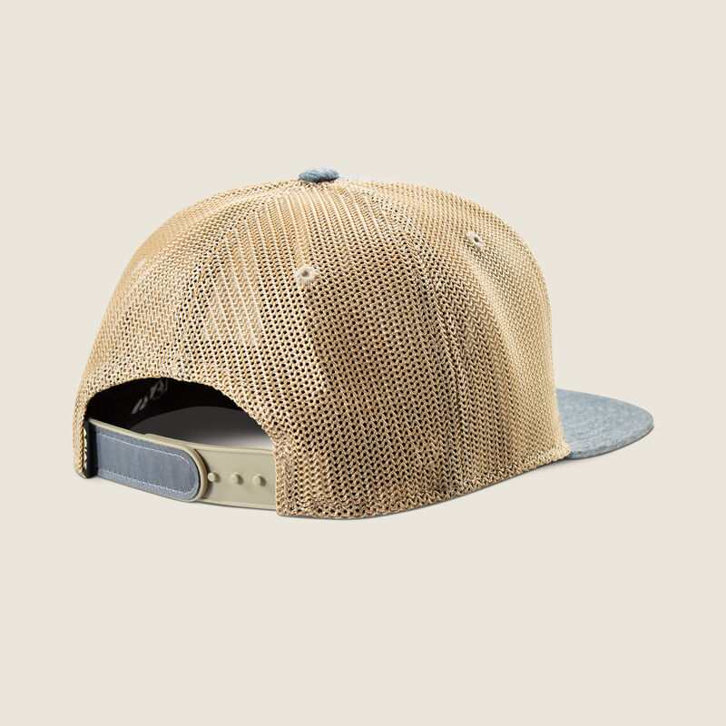 Ariat Work Leather Badge Snapback Cap A290001120