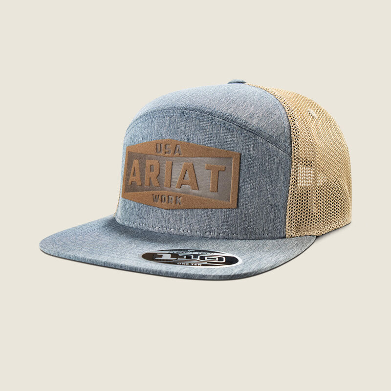 Ariat Work Leather Badge Snapback Cap A290001120