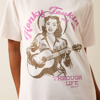 WMS Honky Tonkin T-Shirt SEA SALT 10073560