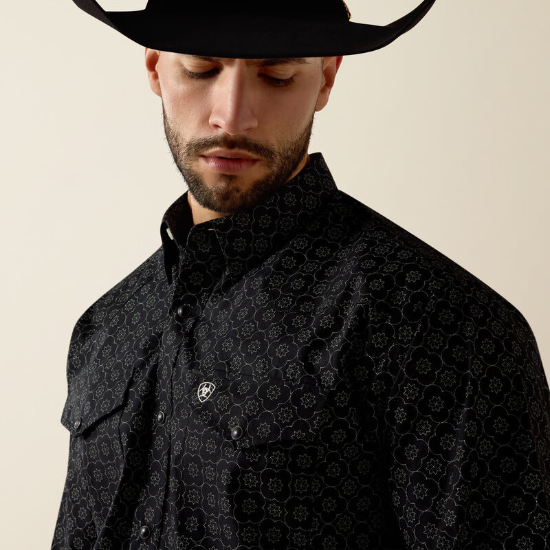 MENS ARIAT FRTIZ LS PEARL SNAP: 10073621