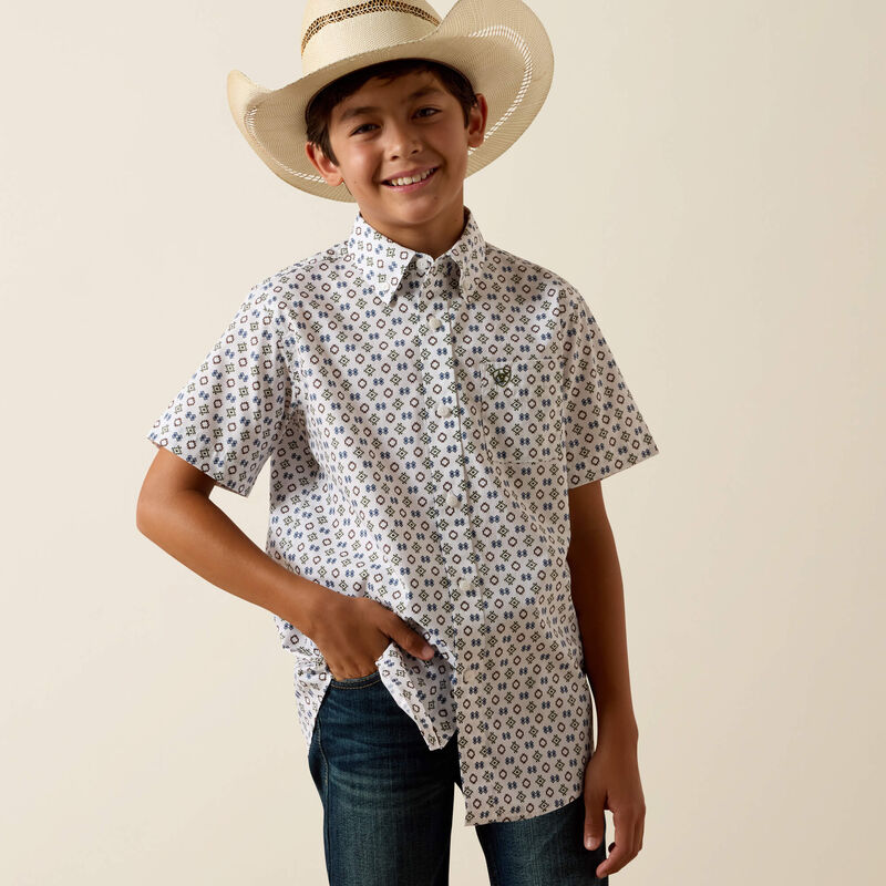 BOYS ARIAT SETON SS: 10073674