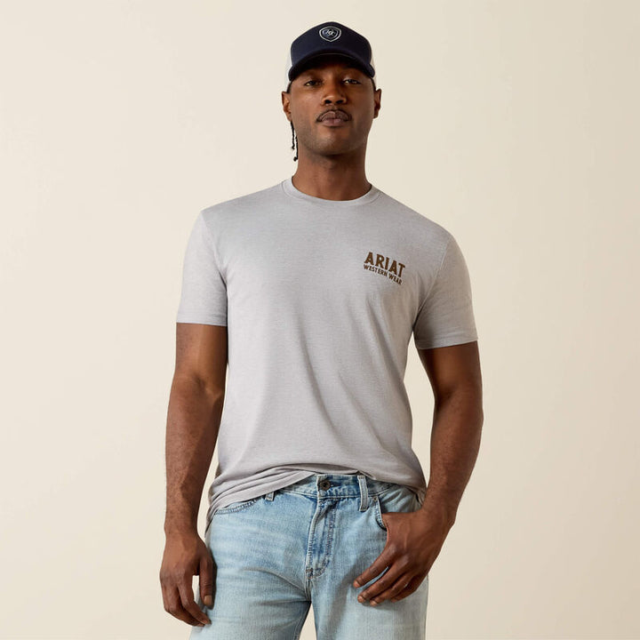 Ariat Outline Shop T-Shirt – Men’s Casual Graphic Tee 10073960