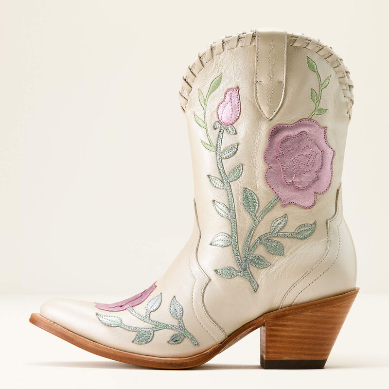 WMS Arrosa J Toe Western Boot IVORY PEARL 10074349