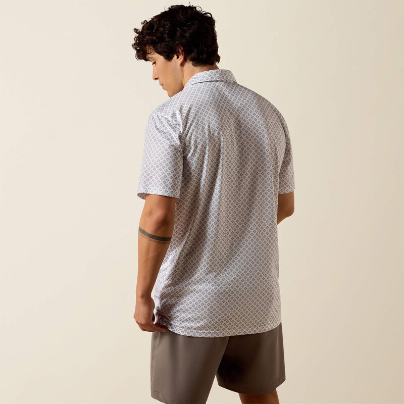 MNS 360 Airflow Polo EILEEN GREY 10073508