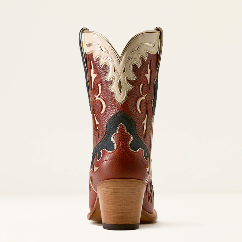WMS Juanita X Toe Western Boot AMERICANA 10080361