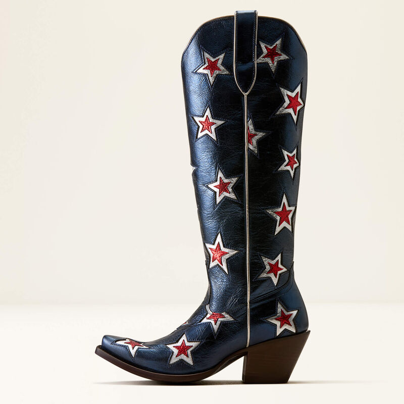 WMS Casanova Star X Toe Western Boot STARLIGHT BLUE 10080446