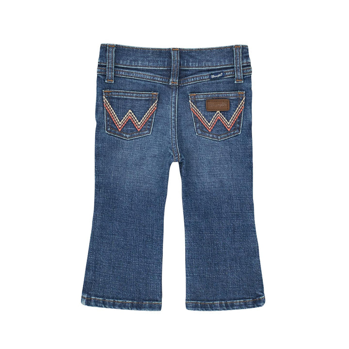 Wrangler® Little Girls’ W-Stitched Bootcut Jean – Taylor (0 Mo–4T)