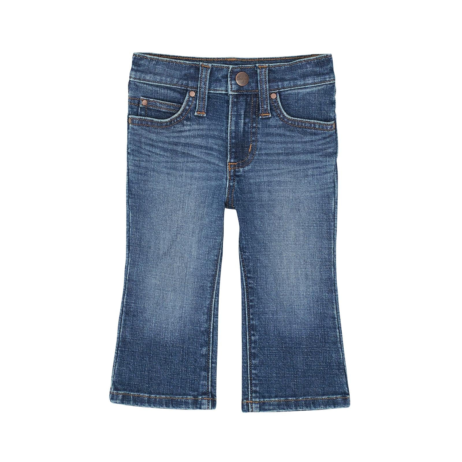 Wrangler® Little Girls’ W-Stitched Bootcut Jean – Taylor (0 Mo–4T)