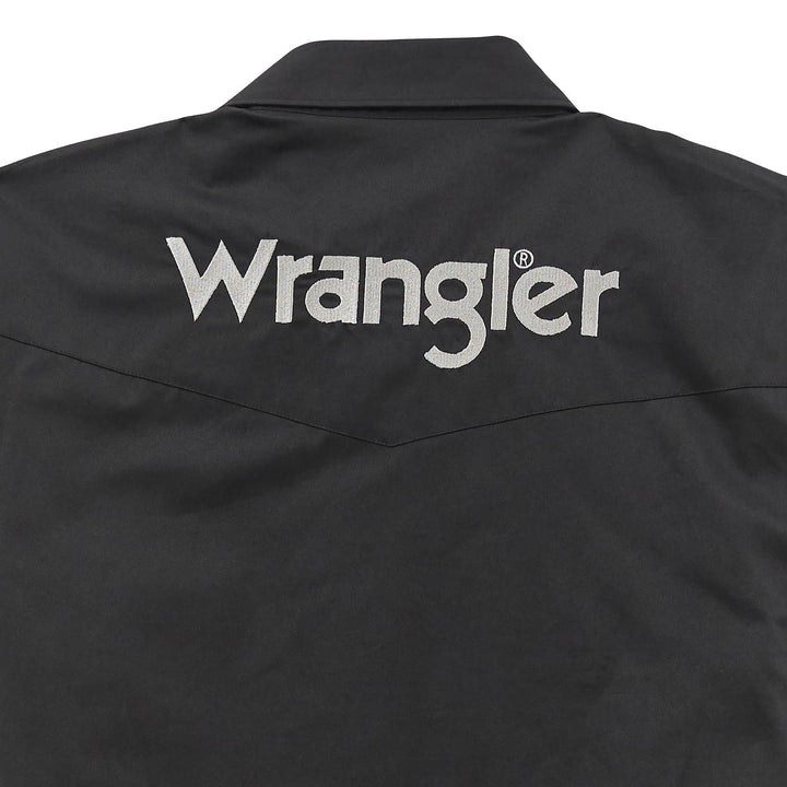 Men's Wrangler® Logo Western Snap Shirt | Long Sleeve Cowboy Shirt 112368538