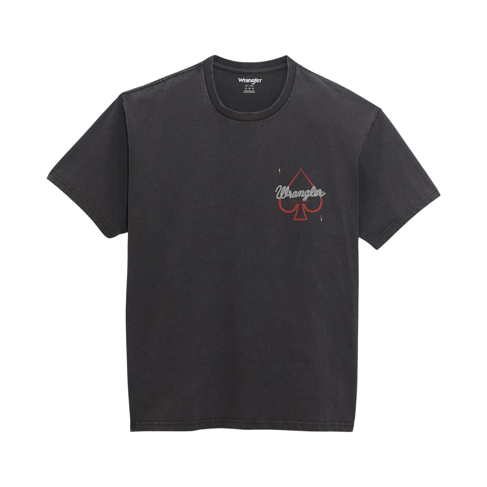 Wrangler® Graphic Short Sleeve T-Shirt – Regular Fit – Jet Black (112372855)