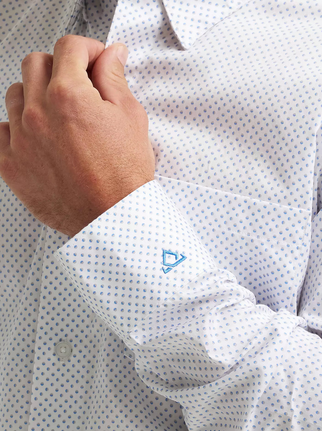 Wrangler® George Strait Relaxed Fit Shirt – Men’s Western Button-Down – Peach (112374610)