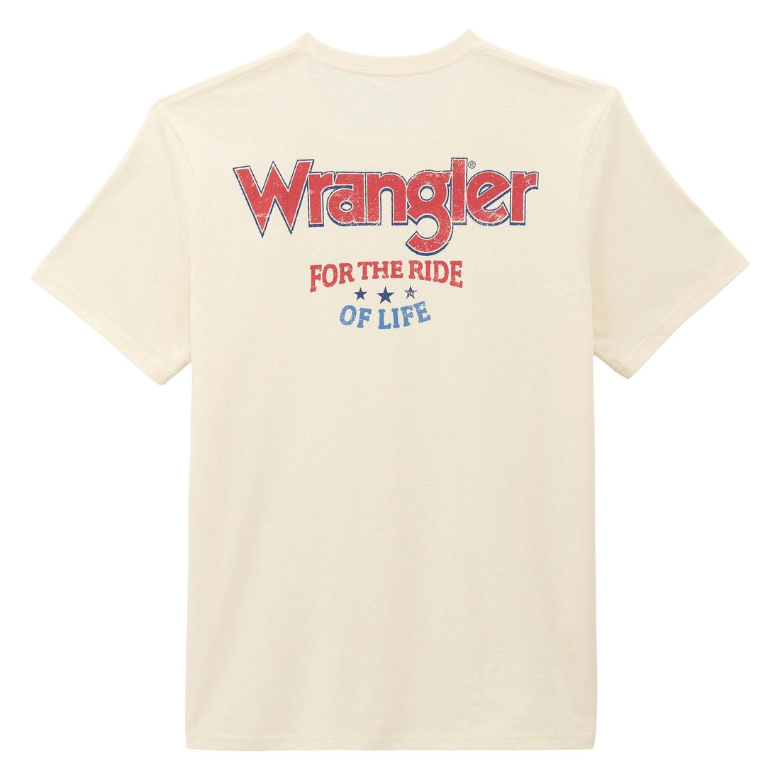 Wrangler® Graphic Short Sleeve T-Shirt – Regular Fit – Antique White | 112375740