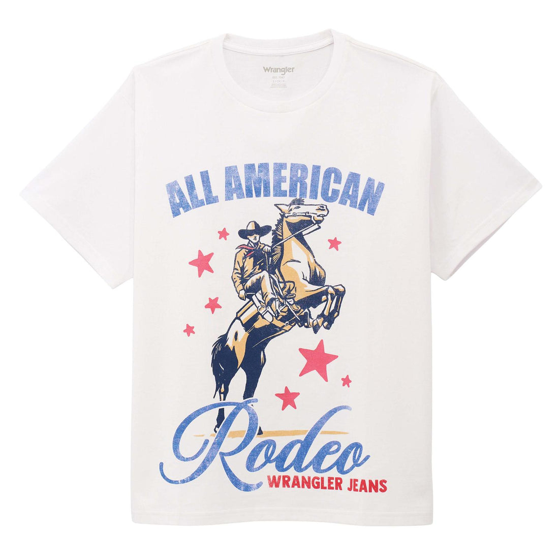 Wrangler Retro® Graphic Short Sleeve T-Shirt – Girlfriend Fit – Bright White | 112375885