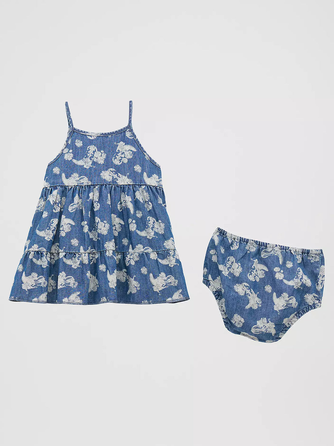 Wrangler® Baby Girl Dress - Light Denim - 112379438