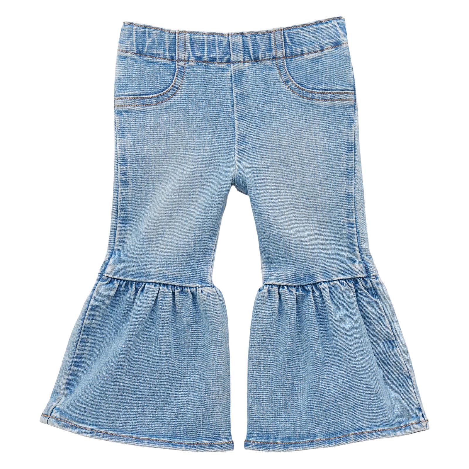 Wrangler® Baby Girl Flare Jean – Sky | 112379568