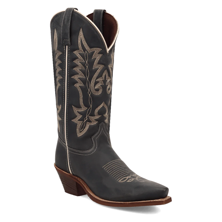 Laredo Carly Navy Leather Boot – Women's 12″ Shaft