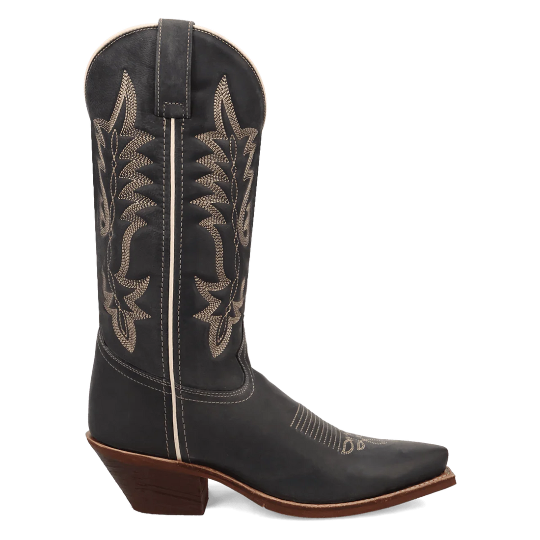 Laredo Carly Navy Leather Boot – Women's 12″ Shaft