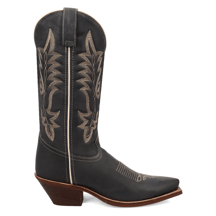 Laredo Carly Navy Leather Boot – Women's 12″ Shaft