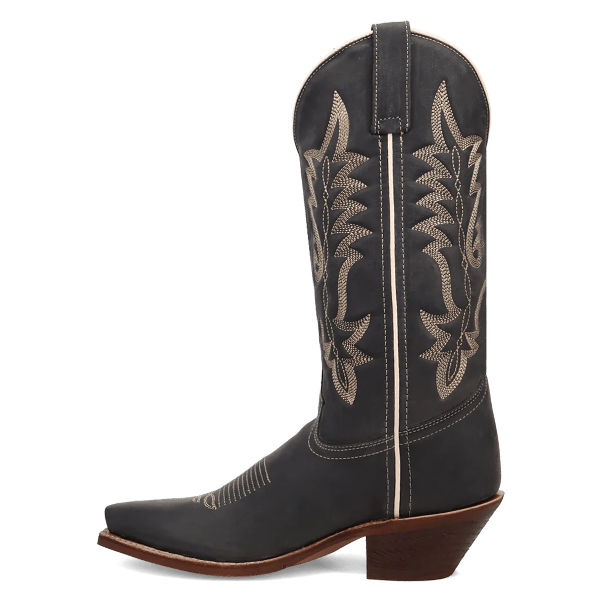 Laredo Carly Navy Leather Boot – Women's 12″ Shaft