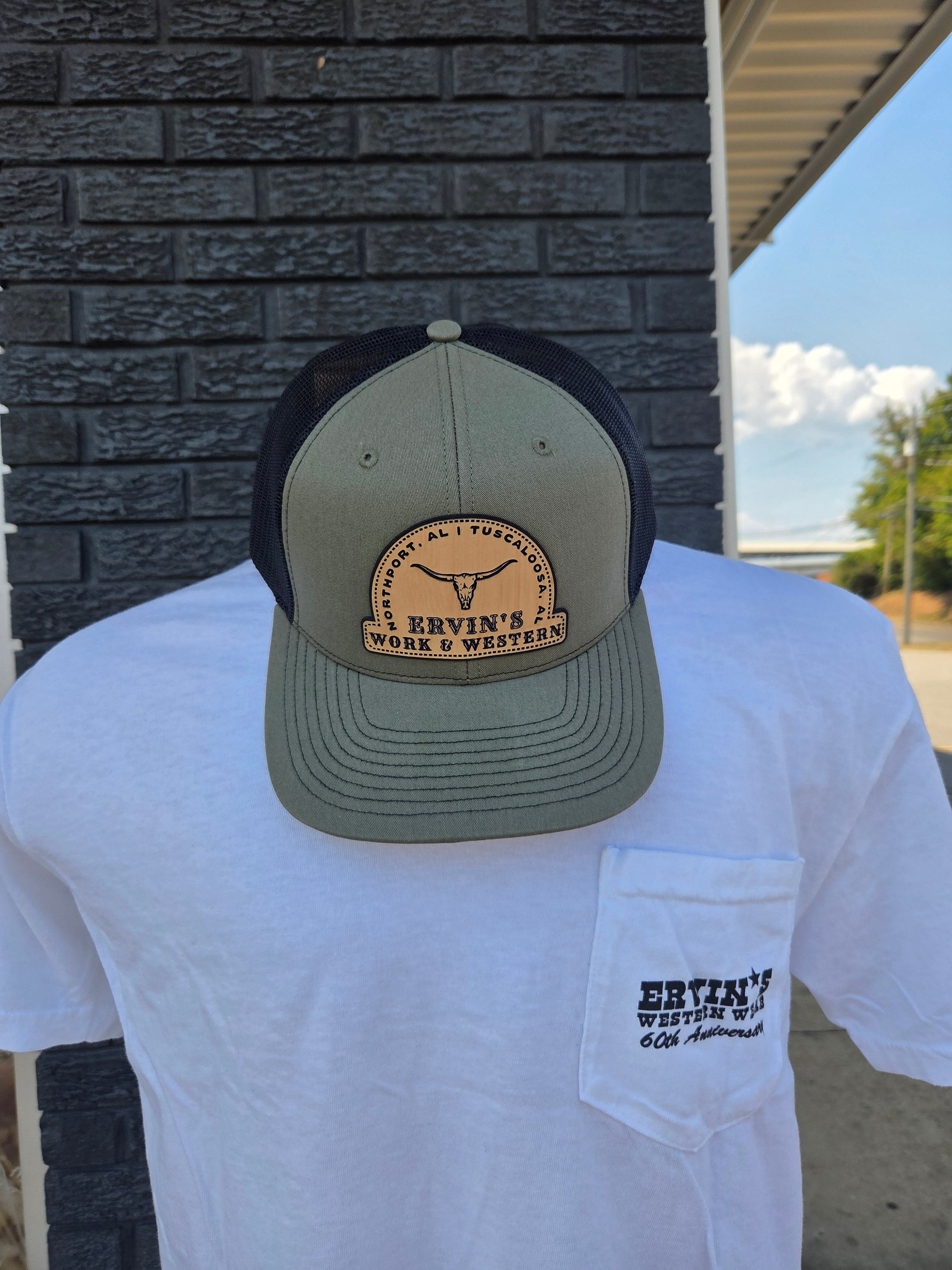 Limited Edition Richardson 112 Ervin’s Leather Patch Cap