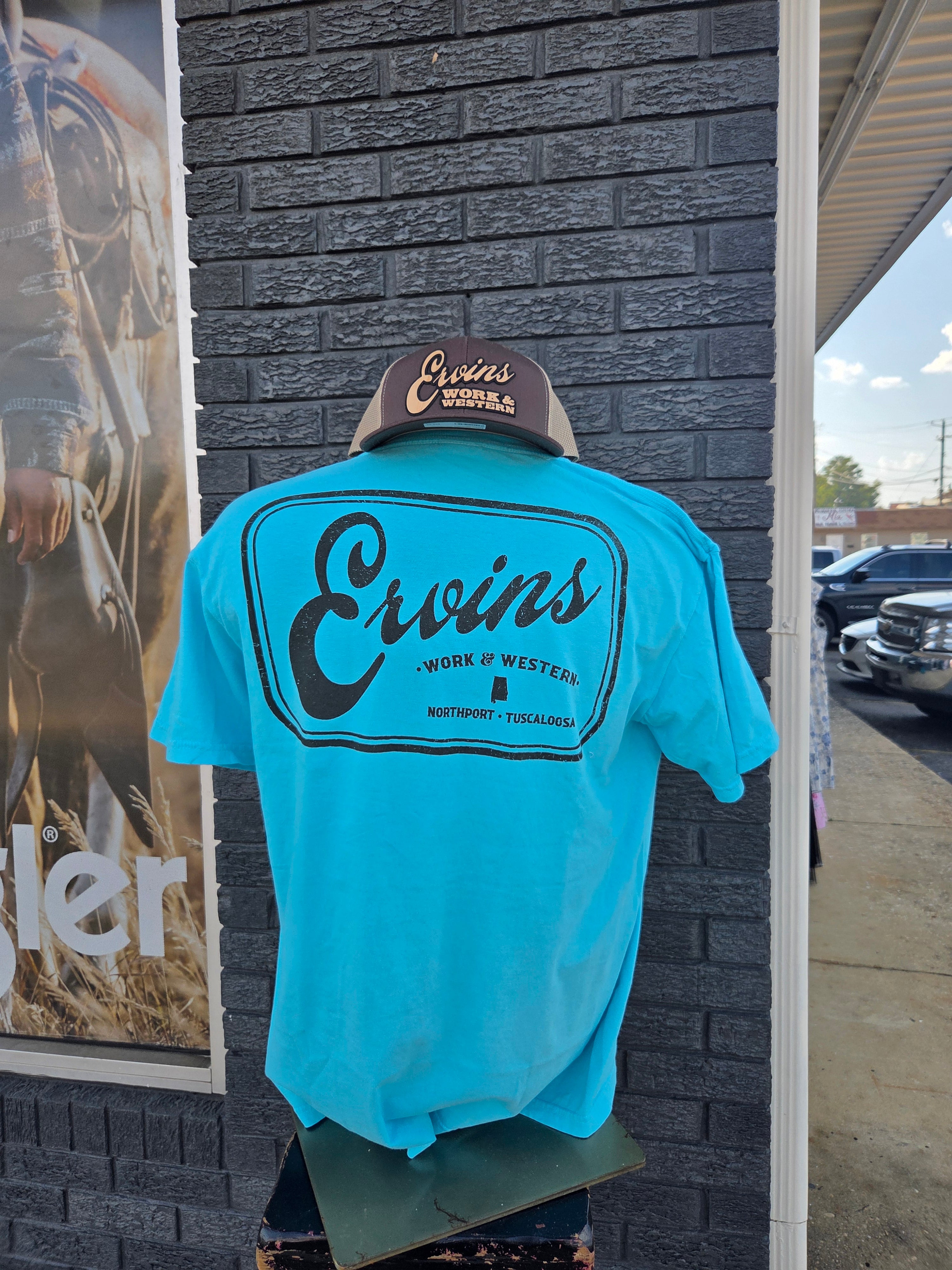 Simple Ervin’s Comfort Color Pocket Tee