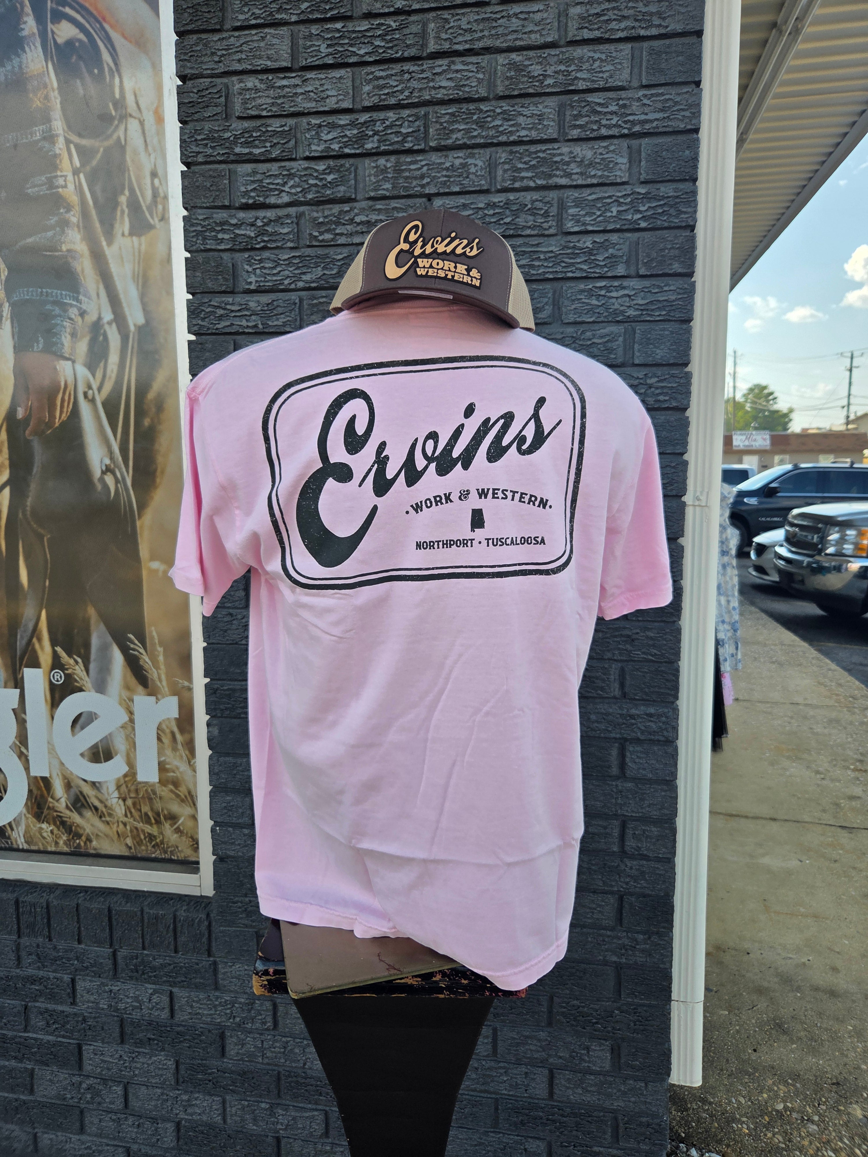 Simple Ervin’s Comfort Color Pocket Tee
