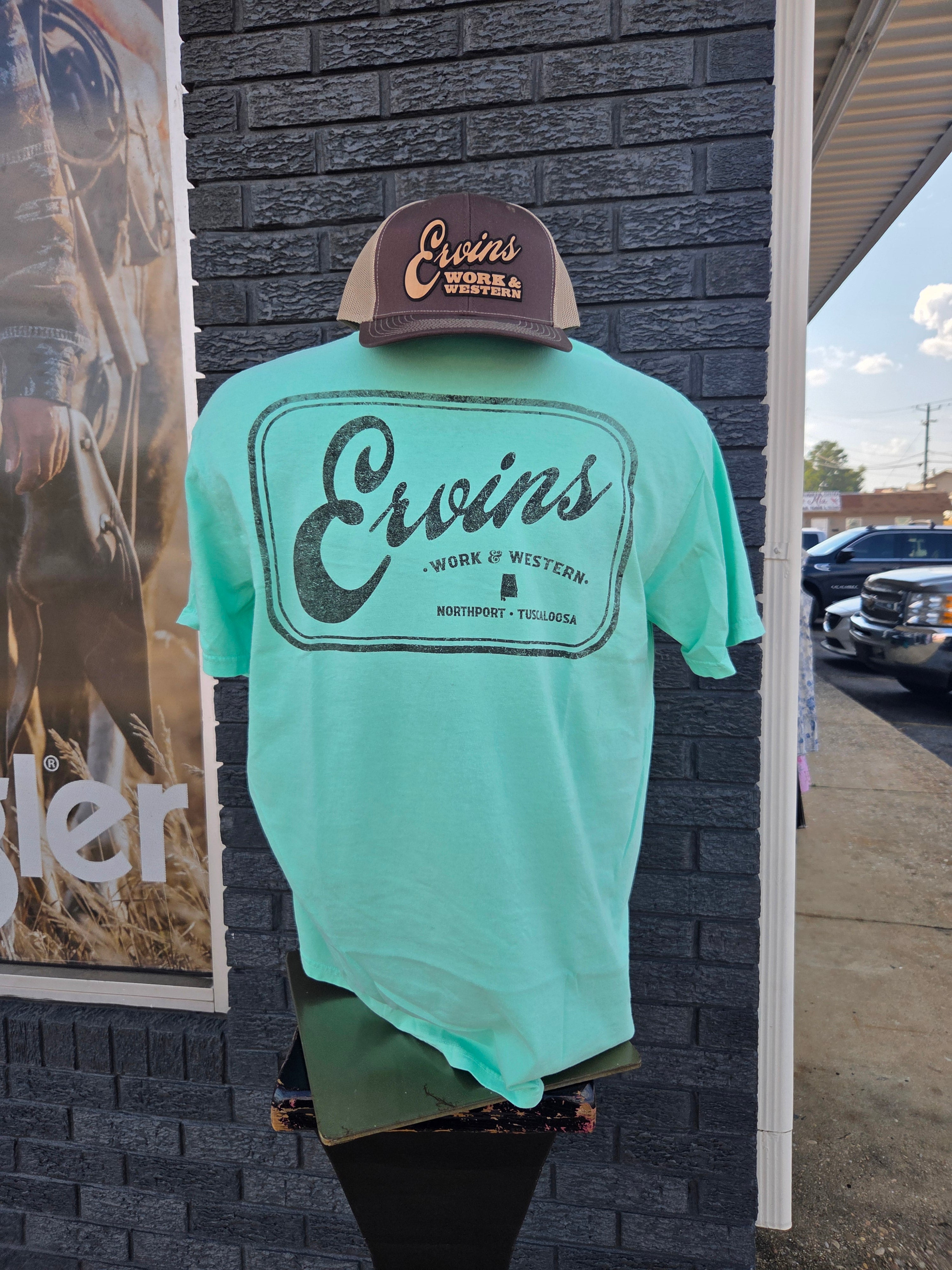 Simple Ervin’s Comfort Color Pocket Tee
