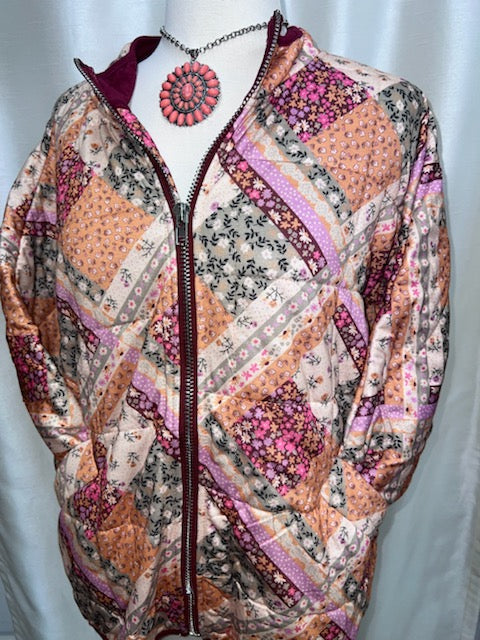 Floral Patchwork Jacket